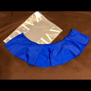 NEW Zaful royal blue Off the shoulder ruffle swimsuit